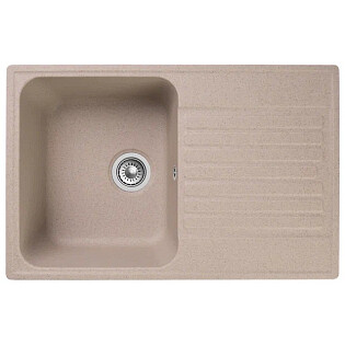 Мойка кухонная бежевая Reflection Bolero RF0574BE