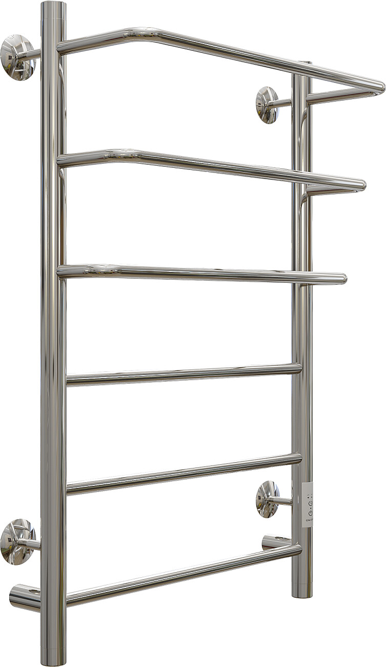 Полотенцесушитель электрический 80х50 см хром Ewrika "Сафо П" - изображение 7