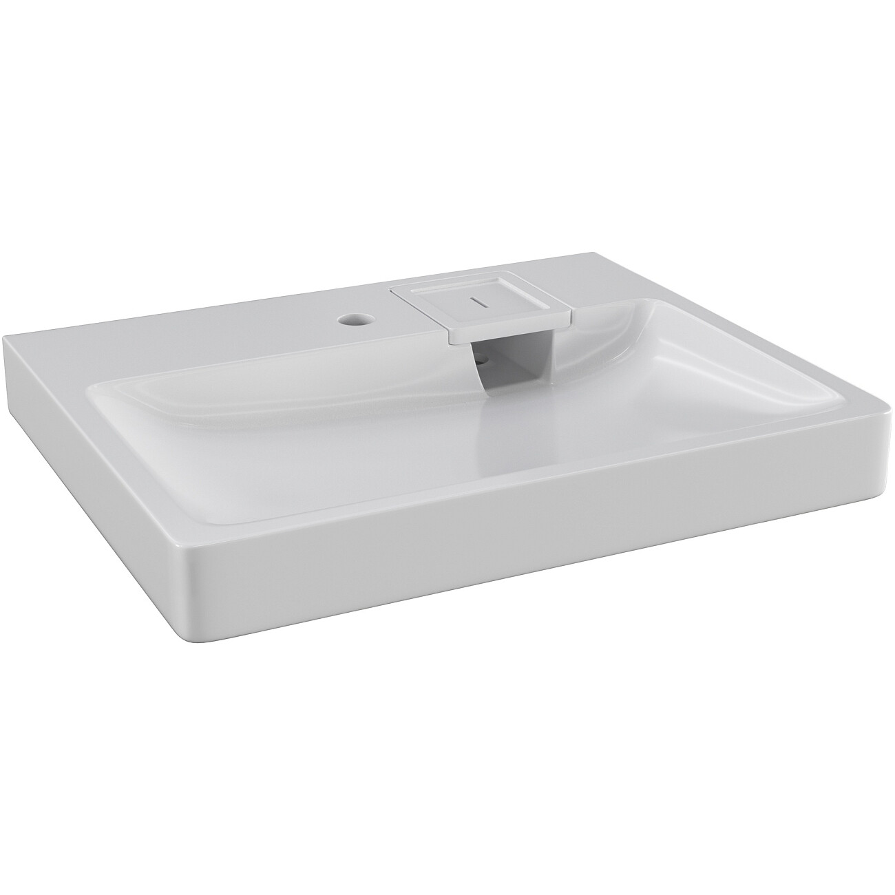 Раковина на стиральную машину 60х50 см белая Diwo "Коломна" RnDKS-50 - изображение 9