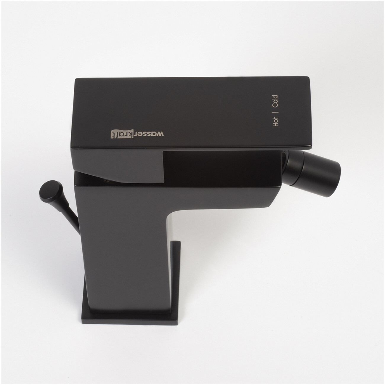 Смеситель для биде из латуни черный Wasserkraft 2006 - изображение 6