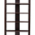 Стеллаж деревянный открытый Dilan Brown