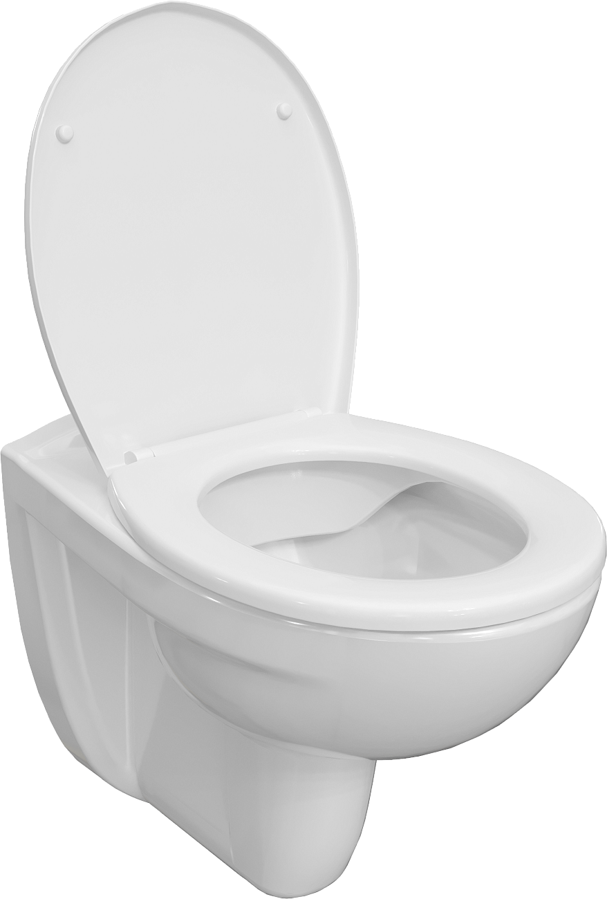 Унитаз подвесной овальный безободковый с микролифтом белый Diwo "Анапа" 800-003-709 - изображение 7