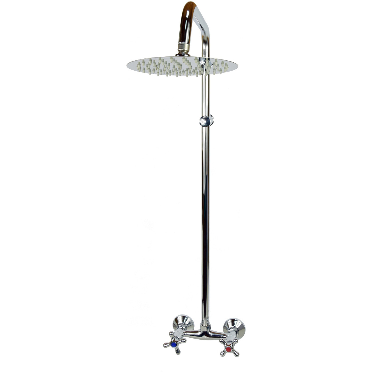 Душевая стойка с верхним душем и смесителем хром Istok life 0402.977 - изображение 5