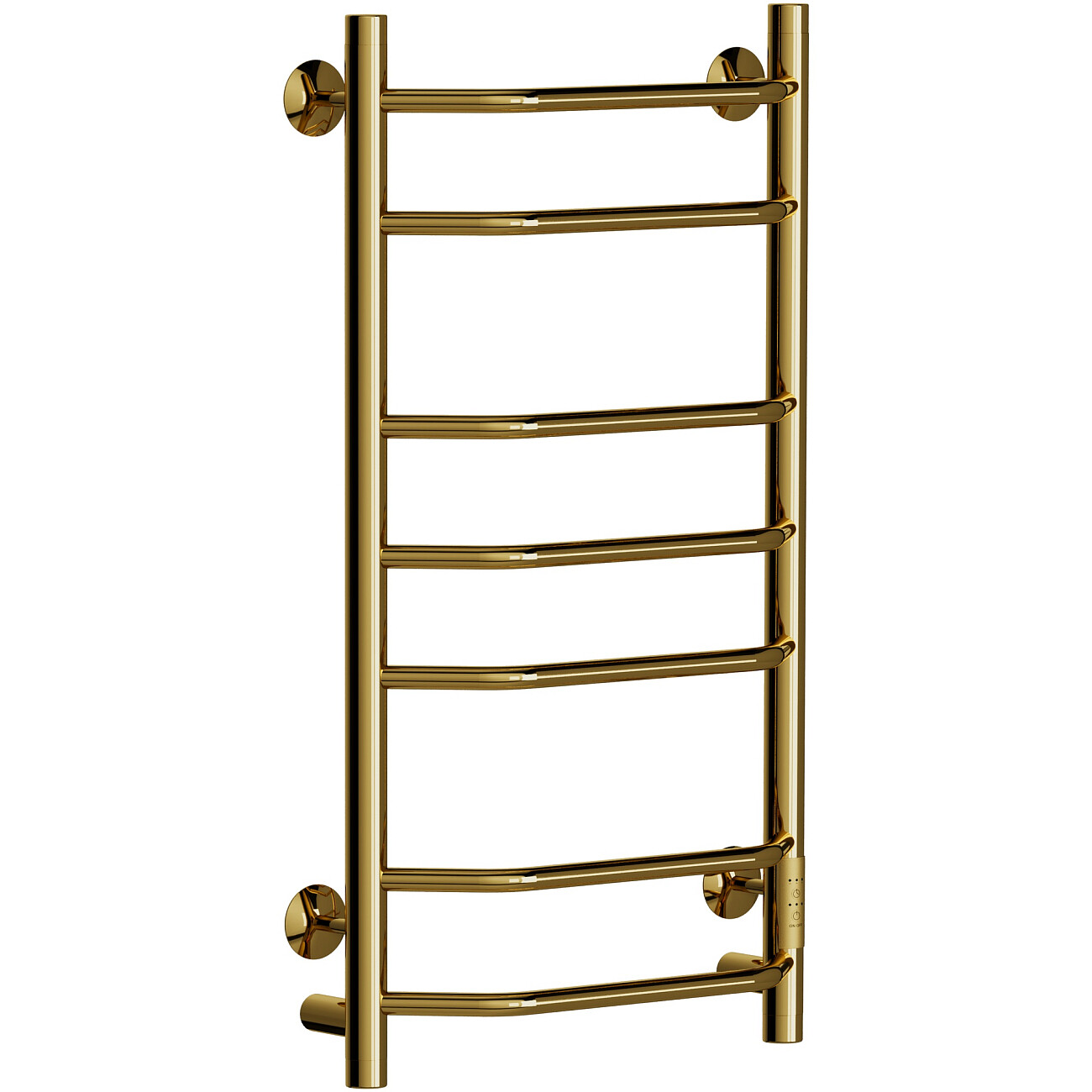 Полотенцесушитель электрический 80x40 см золотой Ewrika "Сафо" БР3 СафоБР380х40золE - изображение 5