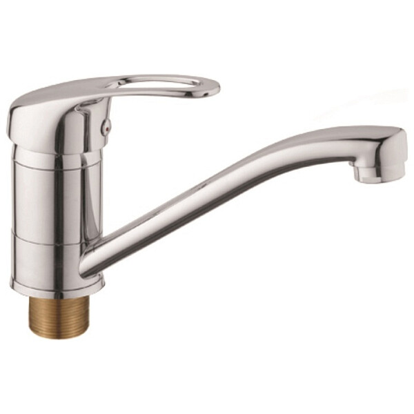 Смеситель для кухни с поворотным изливом хром D-Lin D151409 - изображение 1
