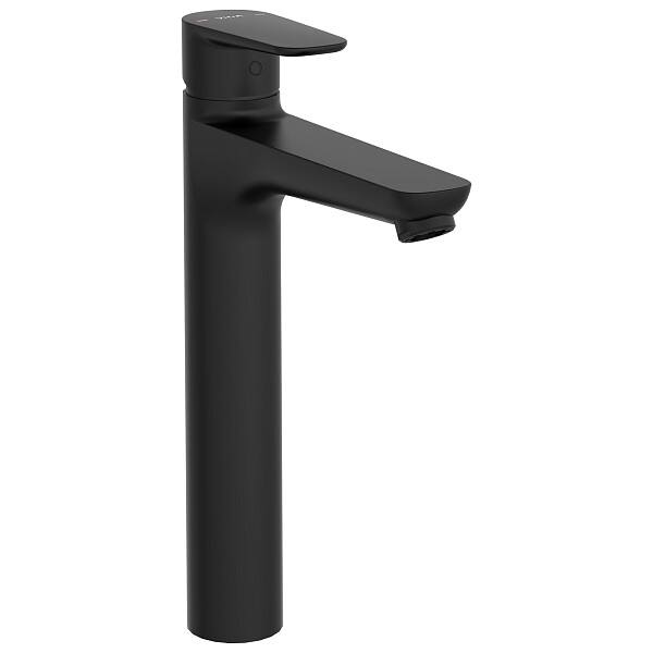 Смеситель для раковины однорычажный черный матовый Vitra Flow Soft A4301036EXP - изображение 1