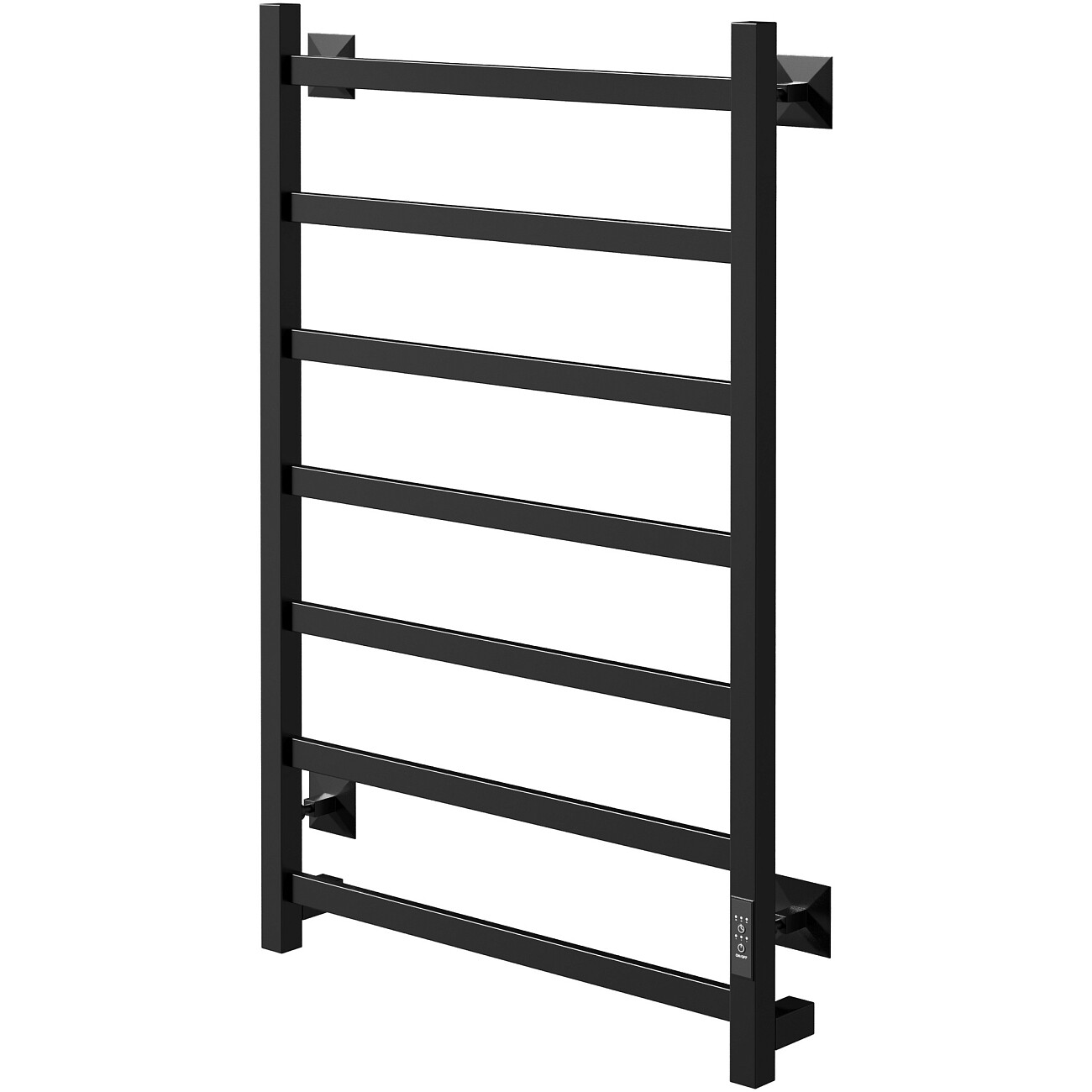 Полотенцесушитель электрический 80х50 см черный Ewrika "Пенелопа КВ7" - изображение 7