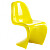 Стул пластиковый желтый Pantone