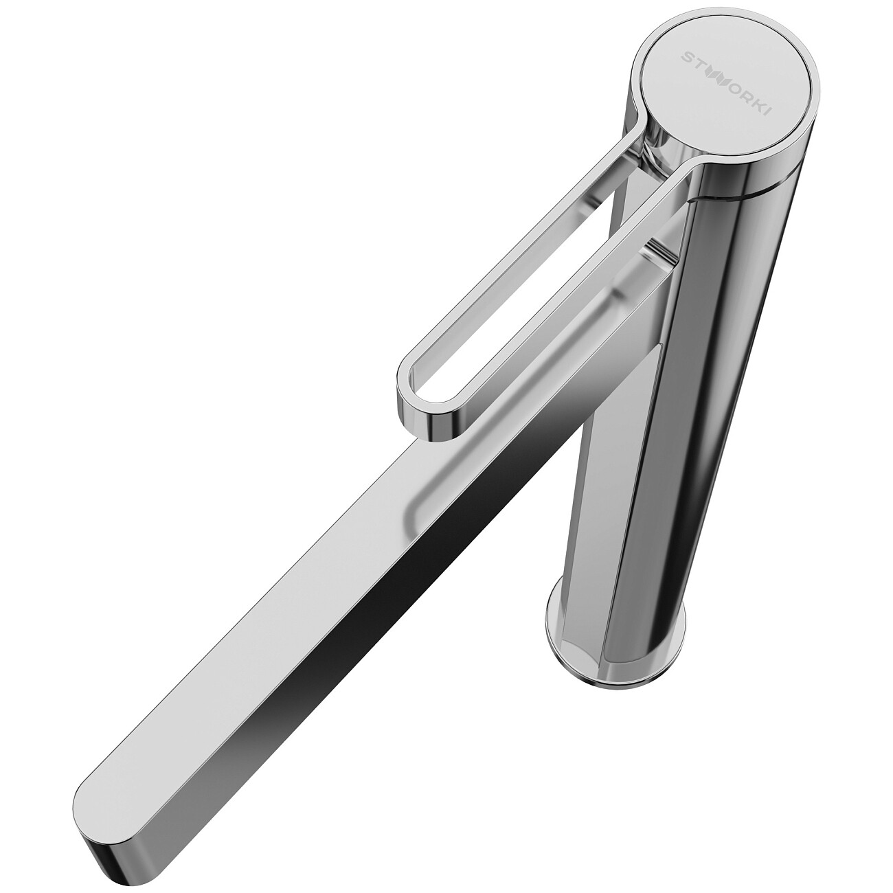 Смеситель для раковины однорычажный хром Stworki "Лександ" S09020CR - изображение 9