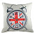 Подушка с британским флагом на будильнике Alarm