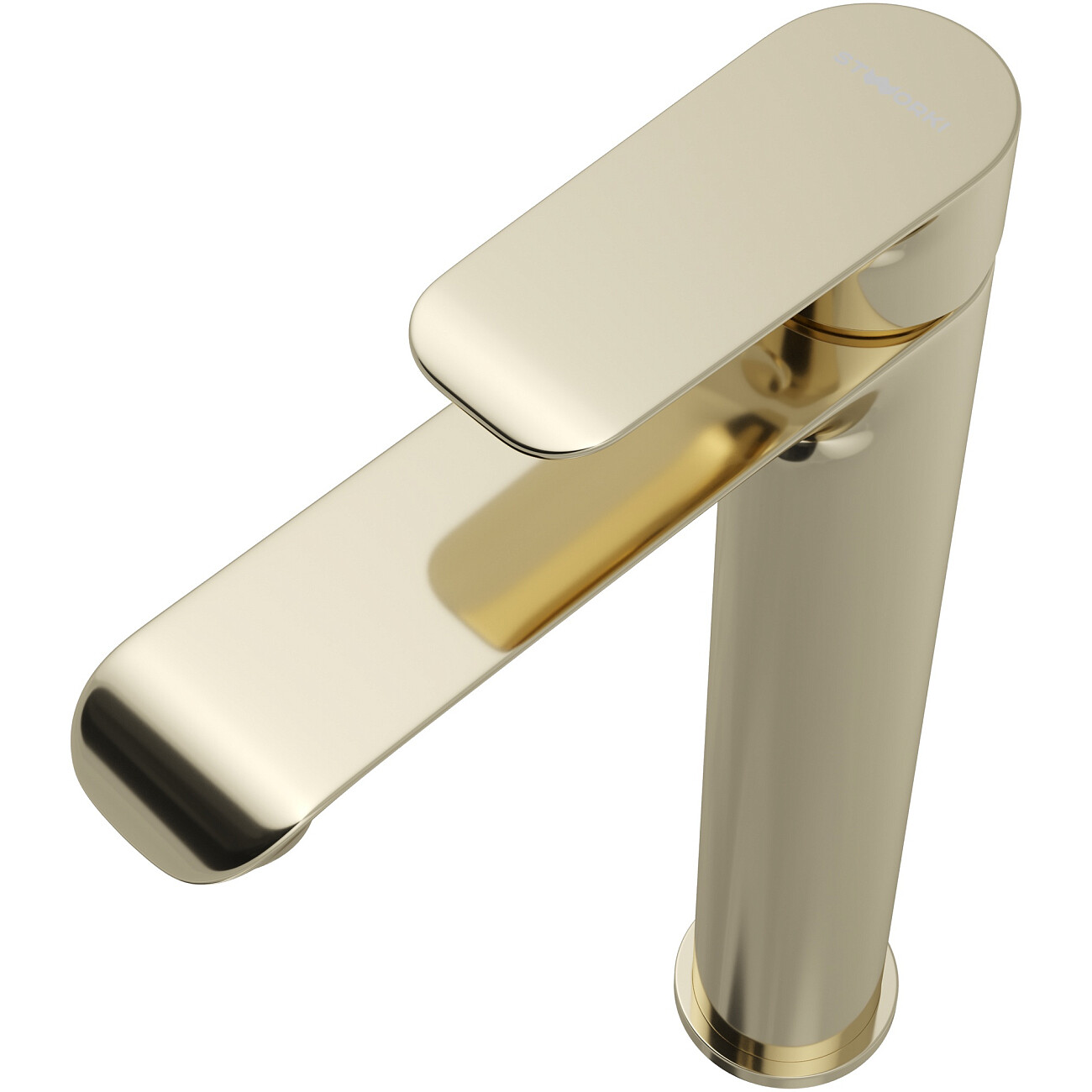 Смеситель для раковины однорычажный золотой Stworki "Копенгаген" S42020GG - изображение 10
