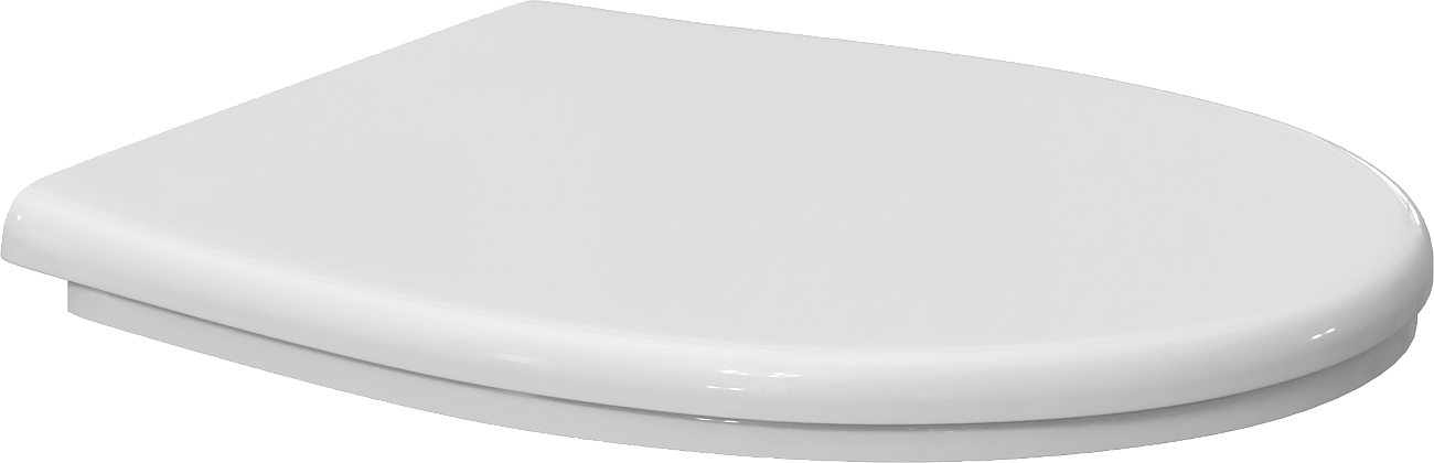 Унитаз подвесной овальный безободковый с микролифтом белый Diwo "Анапа" 800-003-709 - изображение 8