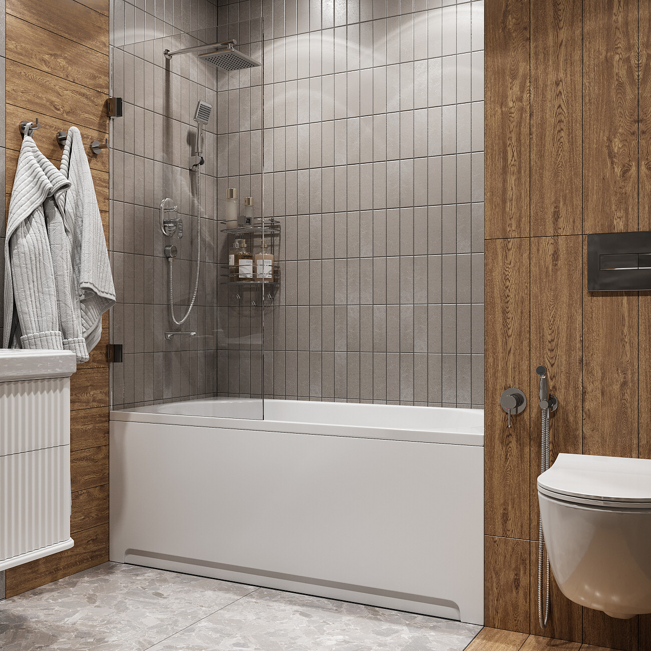 Ванна акриловая с каркасом 150х75 см белая Stworki "Нюборг" SW1015075024, SW5015070043 - изображение 9