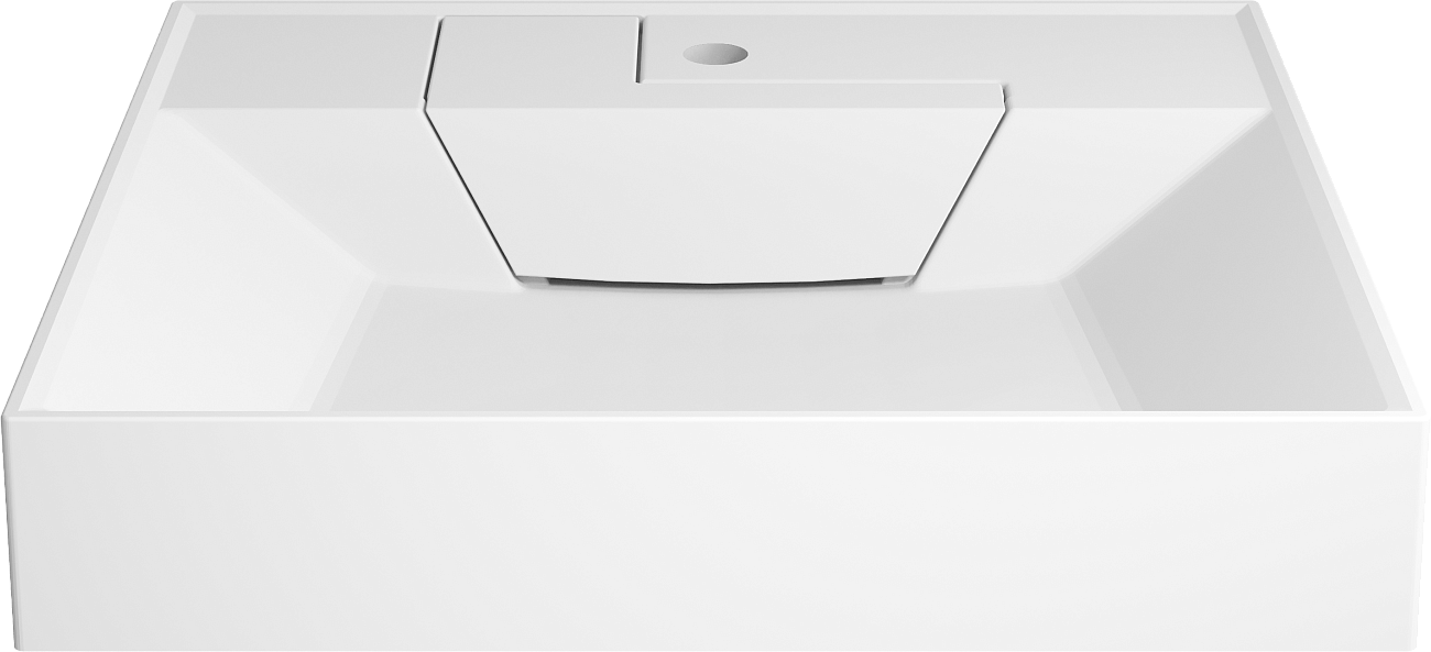 Раковина из мрамора на стиральную машину 55х60 см белая Stworki "Дублин" RSD550 - изображение 5