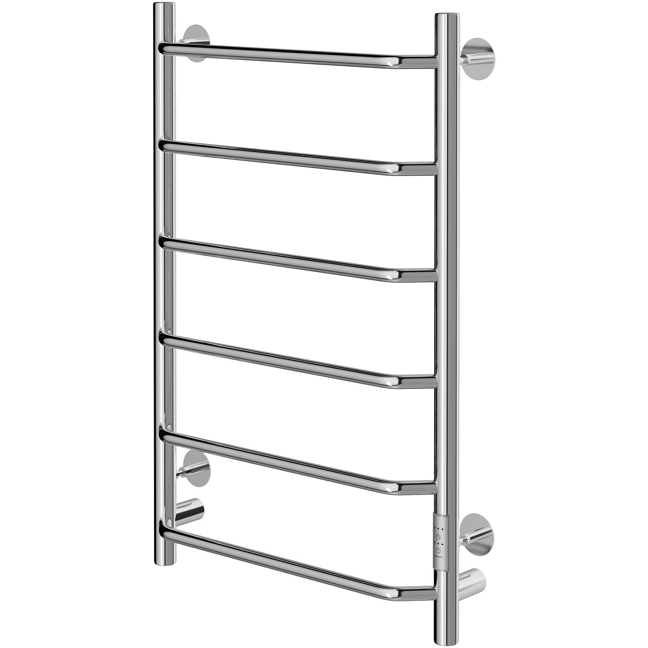 Полотенцесушитель электрический 80х50 см хром Ewrika "Сафо" FT - изображение 4