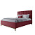 Кровать двуспальная 160х200 красная Carter Pumpkin