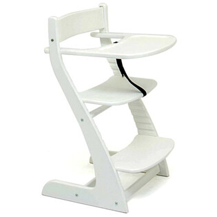 Детский растущий регулируемый стул "Усура" белый