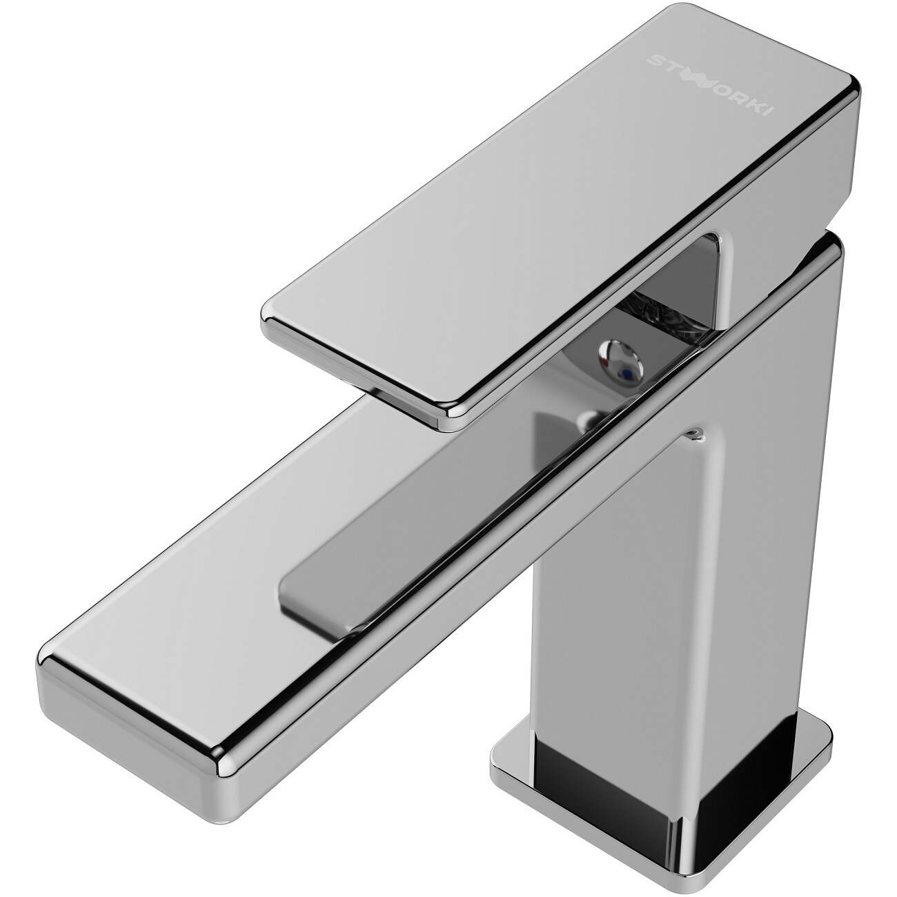 Смеситель для раковины однорычажный хром Stworki "Ольтен" S39010CR - изображение 10