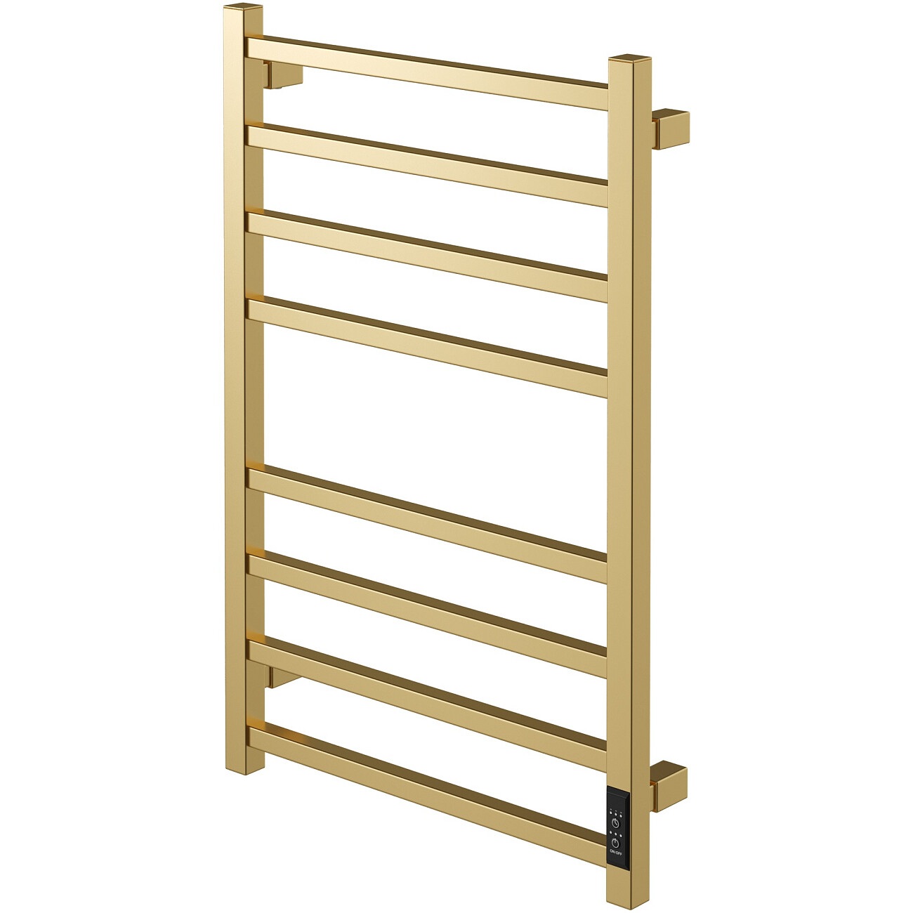 Полотенцесушитель электрический с терморегулятором 50х80 см золото матовое Ewrika "Пенелопа" L2 - изображение 7