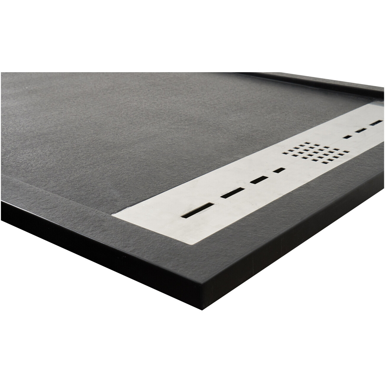 Душевой поддон из искусственного камня 160x80 см черный Creto Scala 3-0069 - изображение 4