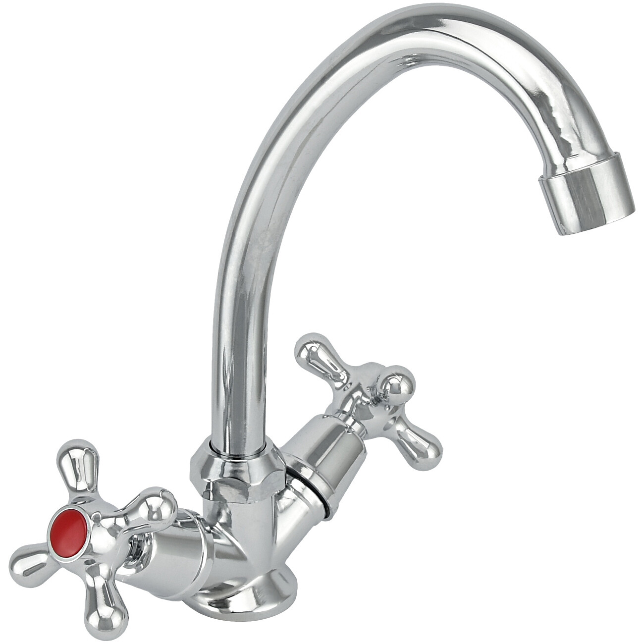 Смеситель для кухни двухвентильный хром Istok life Standard 0402.712 - изображение 9