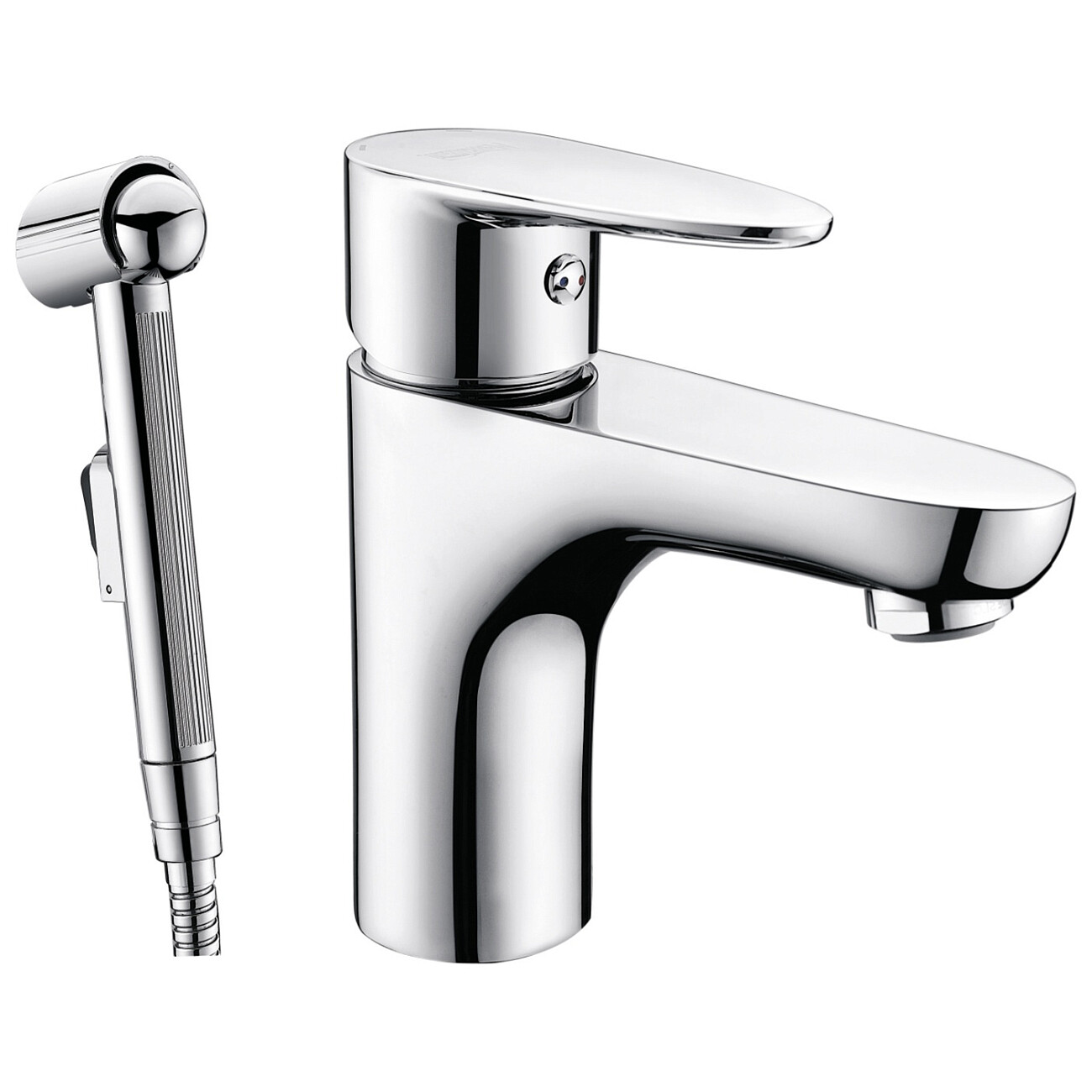 Гигиенический душ со смесителем хром Wasserkraft Leine 3508 - изображение 4