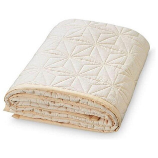 Плед детский стеганый 120х120 см розовый