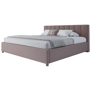 Кровать евро 200х200 пыльная роза Wales