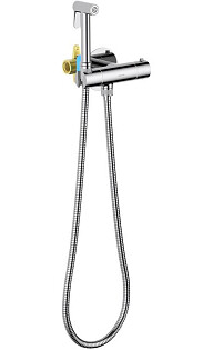 Гигиенический душ со встраиваемым смесителем хром Aquatek &quot;Оберон&quot; AQ1027CR