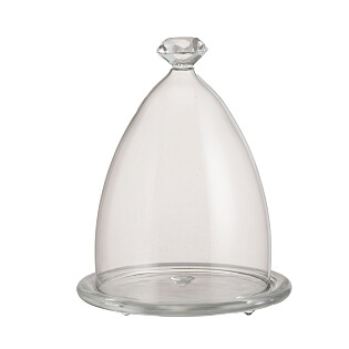 Сервировочный поднос с куполом &quot;Алмаз&quot;