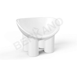 Кресло детское белое Slon Kids