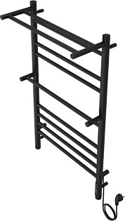 Полотенцесушитель электрический 50х90 см черный Aquatek &quot;Альфа&quot; П10 AQ EL RRP1090BL