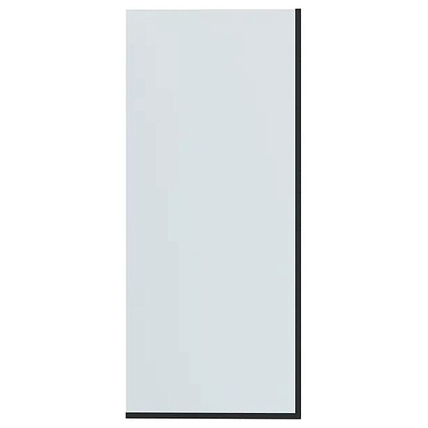 Душевая штора на ванну стеклянная 60х140 см черная Reflection RX14060CBL-02 - изображение 1