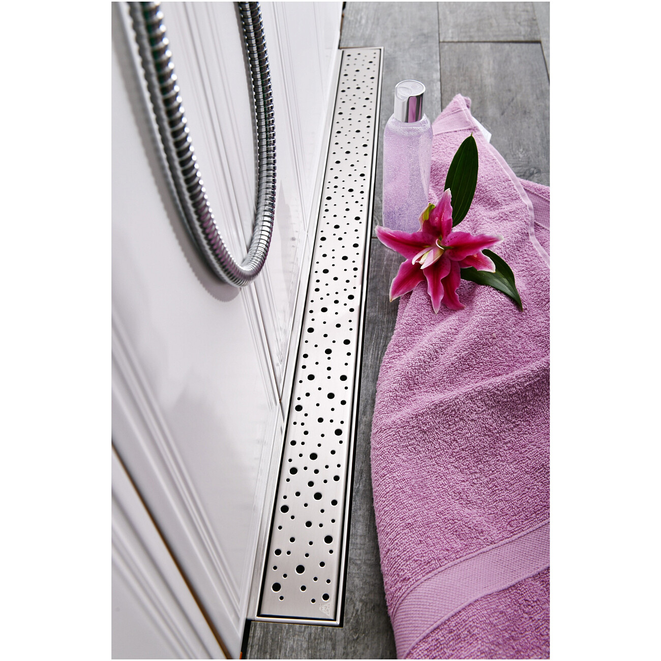 Душевой лоток с решеткой 85 см хром Creto Points CRE-850 PH - изображение 2