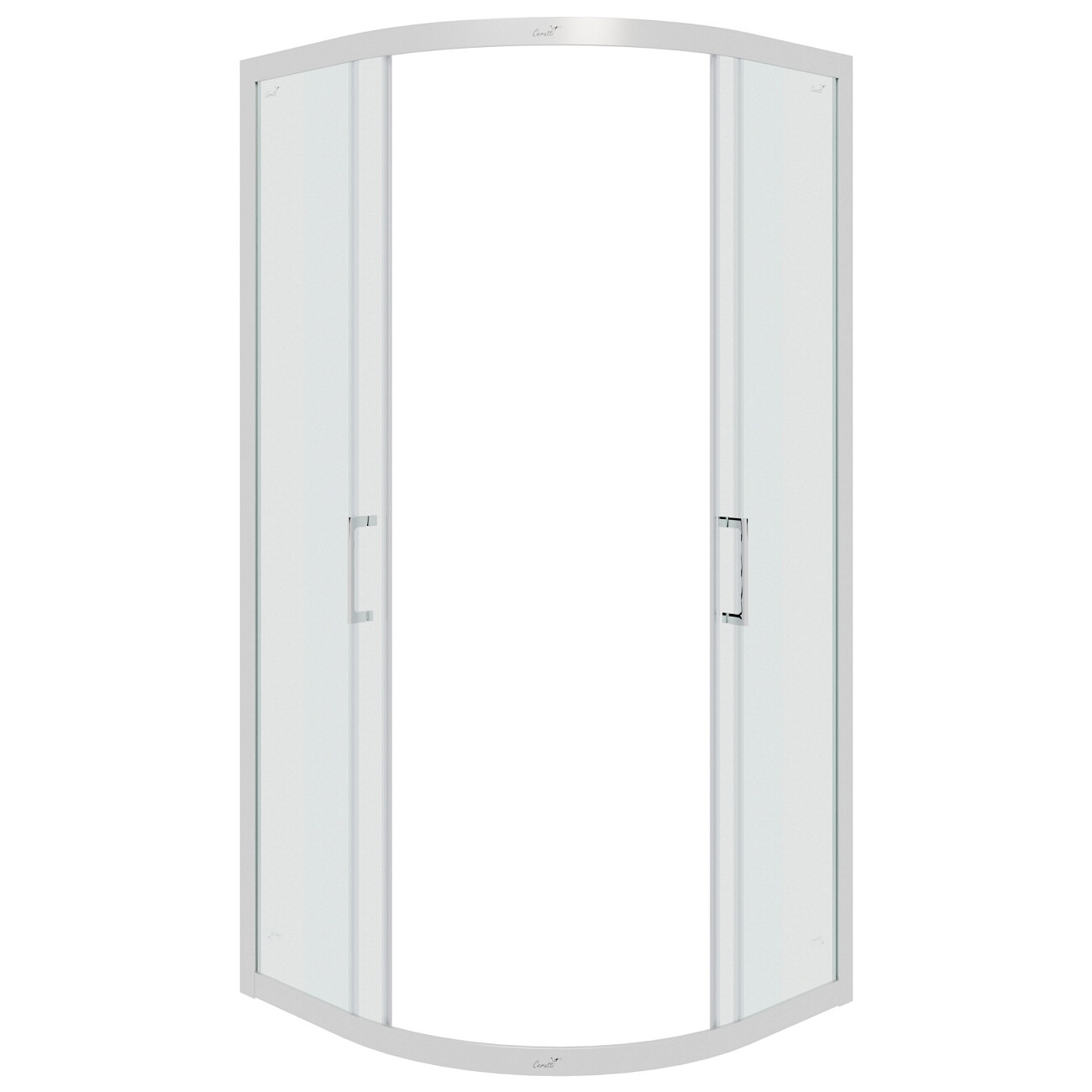 Душевой уголок четверть круга 100x100 см хром Cerutti SPA Viva 100 - изображение 3