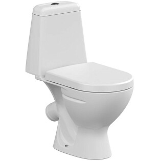 Унитаз напольный фарфоровый овальный Cersanit Star 031 3-6 DPL EO