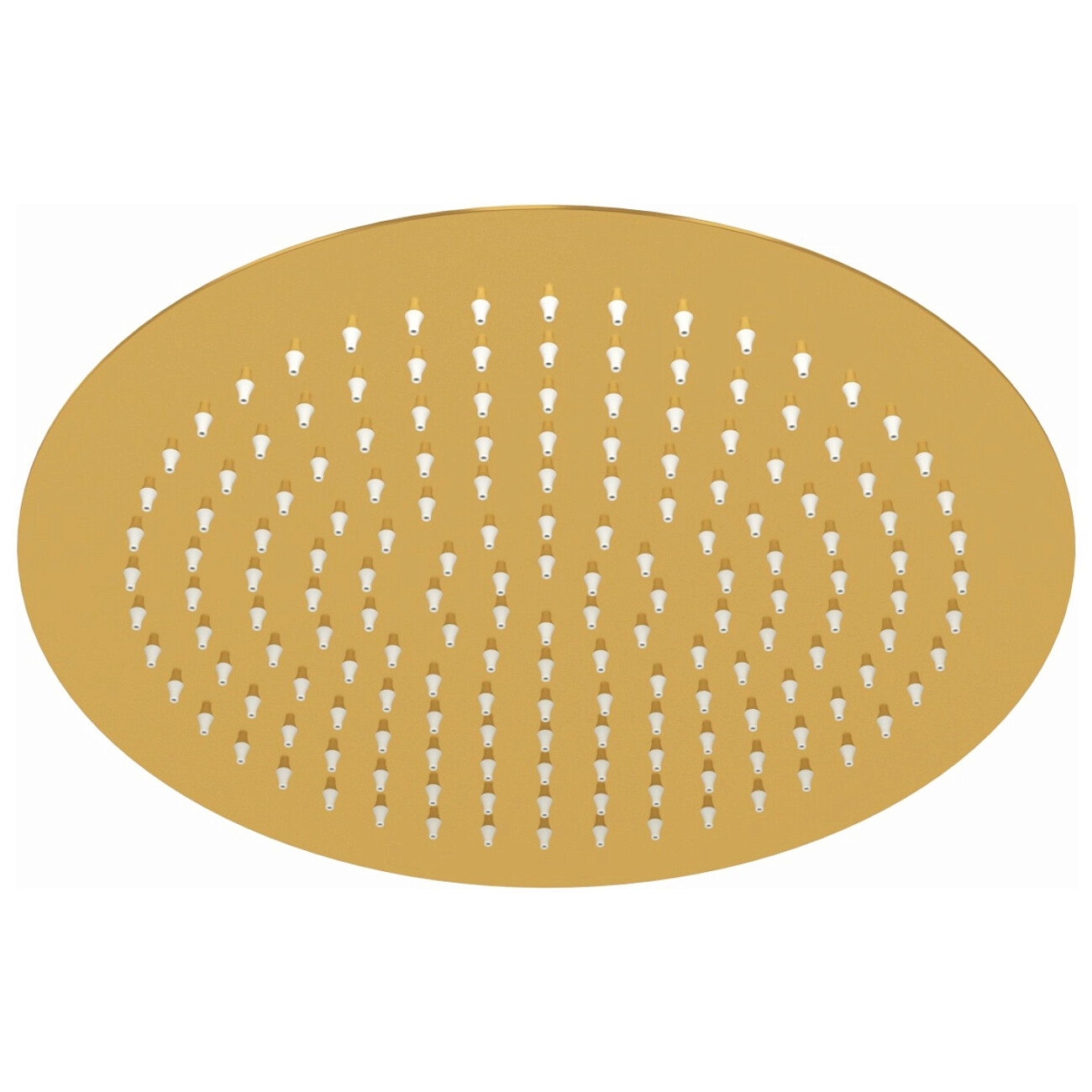 Лейка для тропического душа круглая 30 см глянцевое золото Wasserkraft A263 - изображение 2