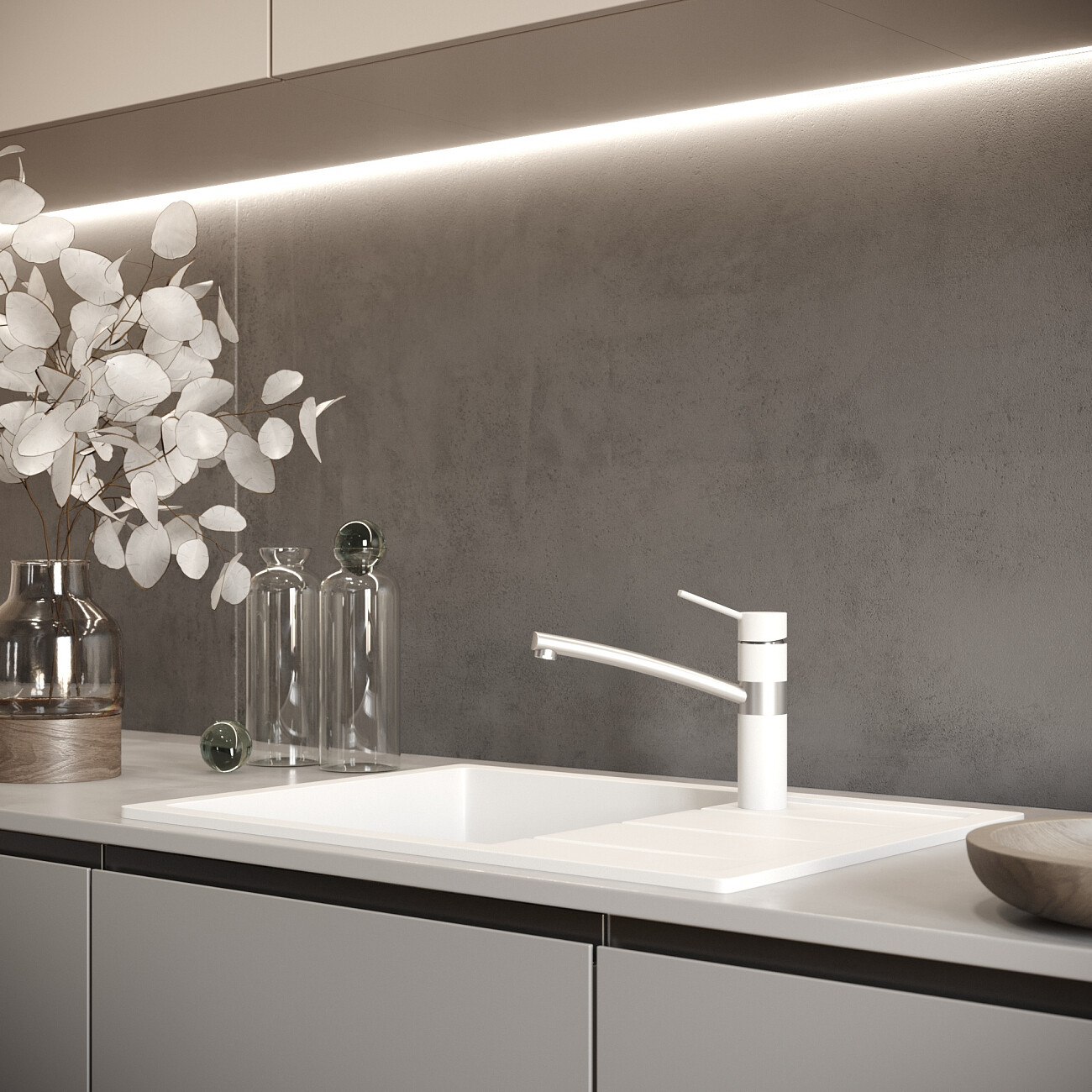 Смеситель для кухни однорычажный агат Domaci "Солерно" DC-3011 - изображение 4