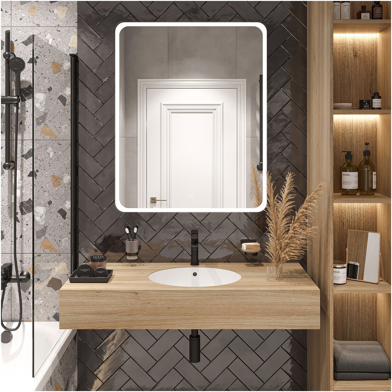 Раковина встраиваемая 40х49 см белая Stworki "Копенгаген" S42411WH - изображение 6