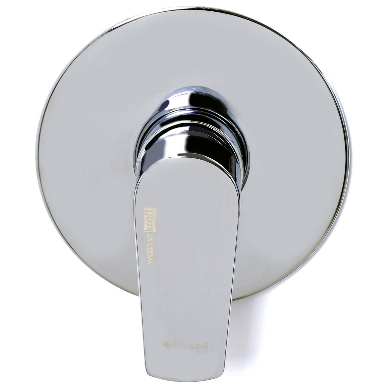 Смеситель для душа встраиваемый из латуни хром Wasserkraft 6151 - изображение 4