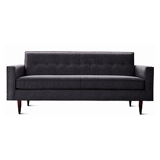 Диван Bantam Sofa прямой пепельно-серый