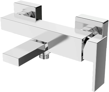 Смеситель универсальный для ванны с душем хром Stworki &quot;Нюборг&quot; NU-03cr