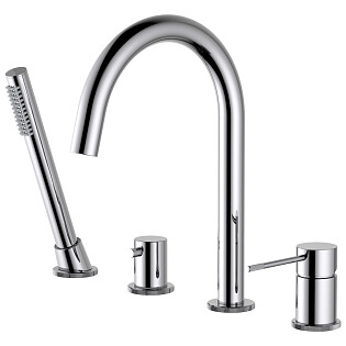 Смеситель для ванны с душем врезной хром Timo Saona 2320-00Y