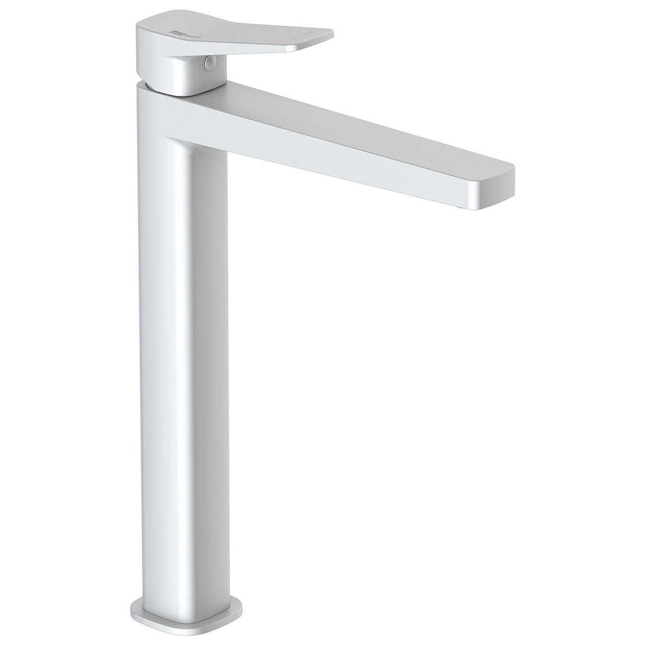 Смеситель для раковины из латуни белый Wasserkraft 2303H - изображение 2