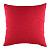 Однотонная красная подушка Red