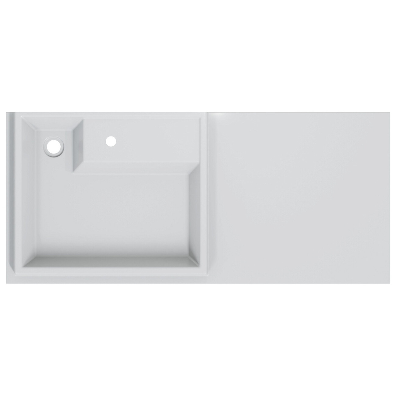 Раковина над стиральной машиной 50х110 см белая "Юпитер" 900132 - изображение 2