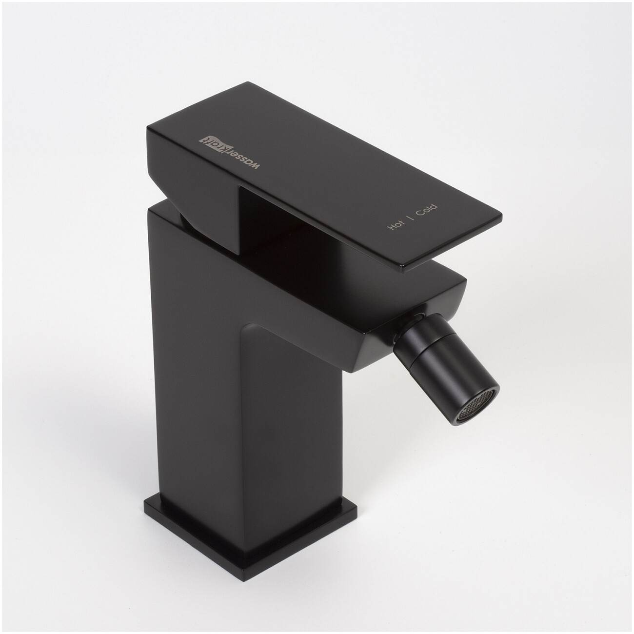 Смеситель для биде из латуни черный Wasserkraft 2006 - изображение 8