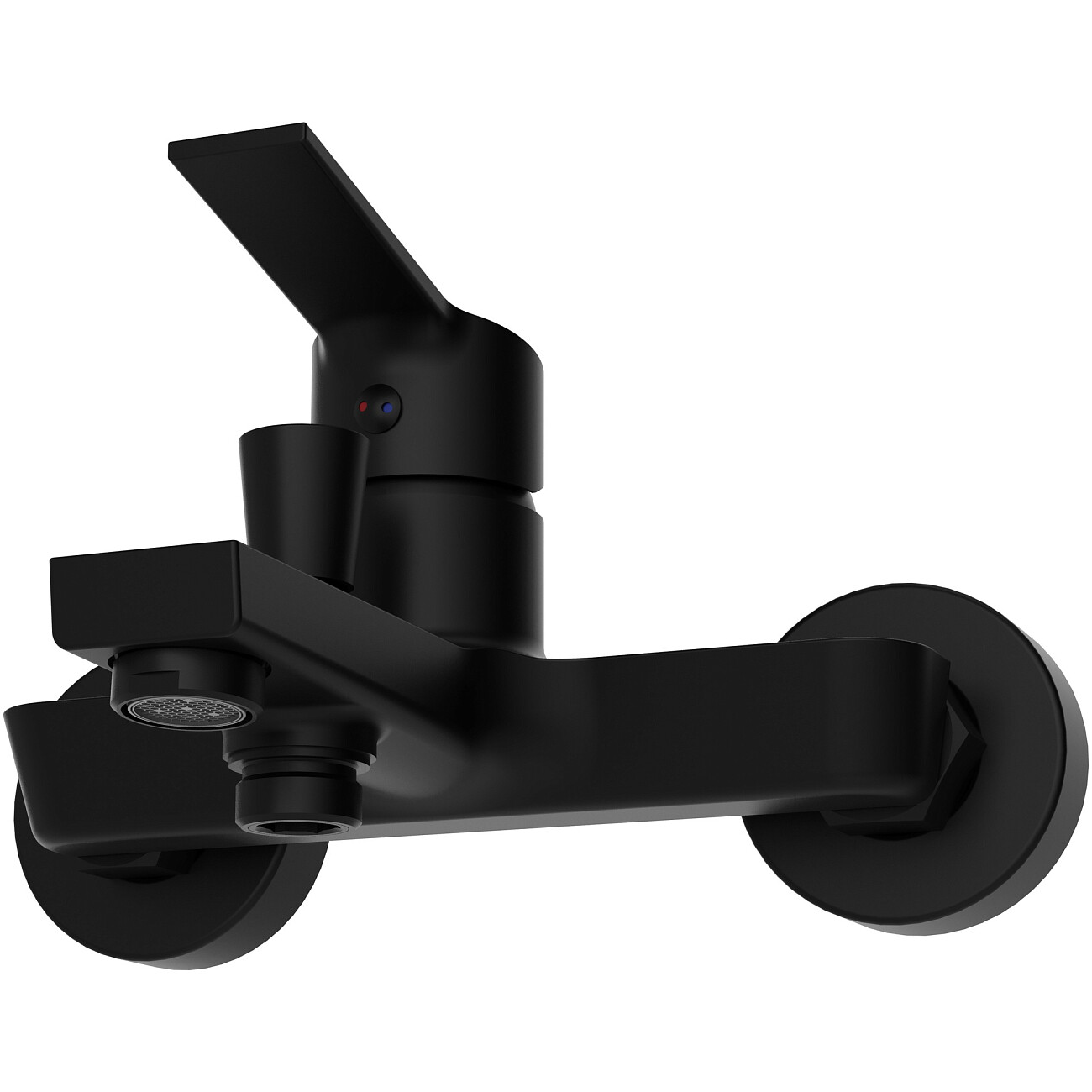 Смеситель для ванны с душем настенный черный Stworki "Кронборг" S28100BK - изображение 8