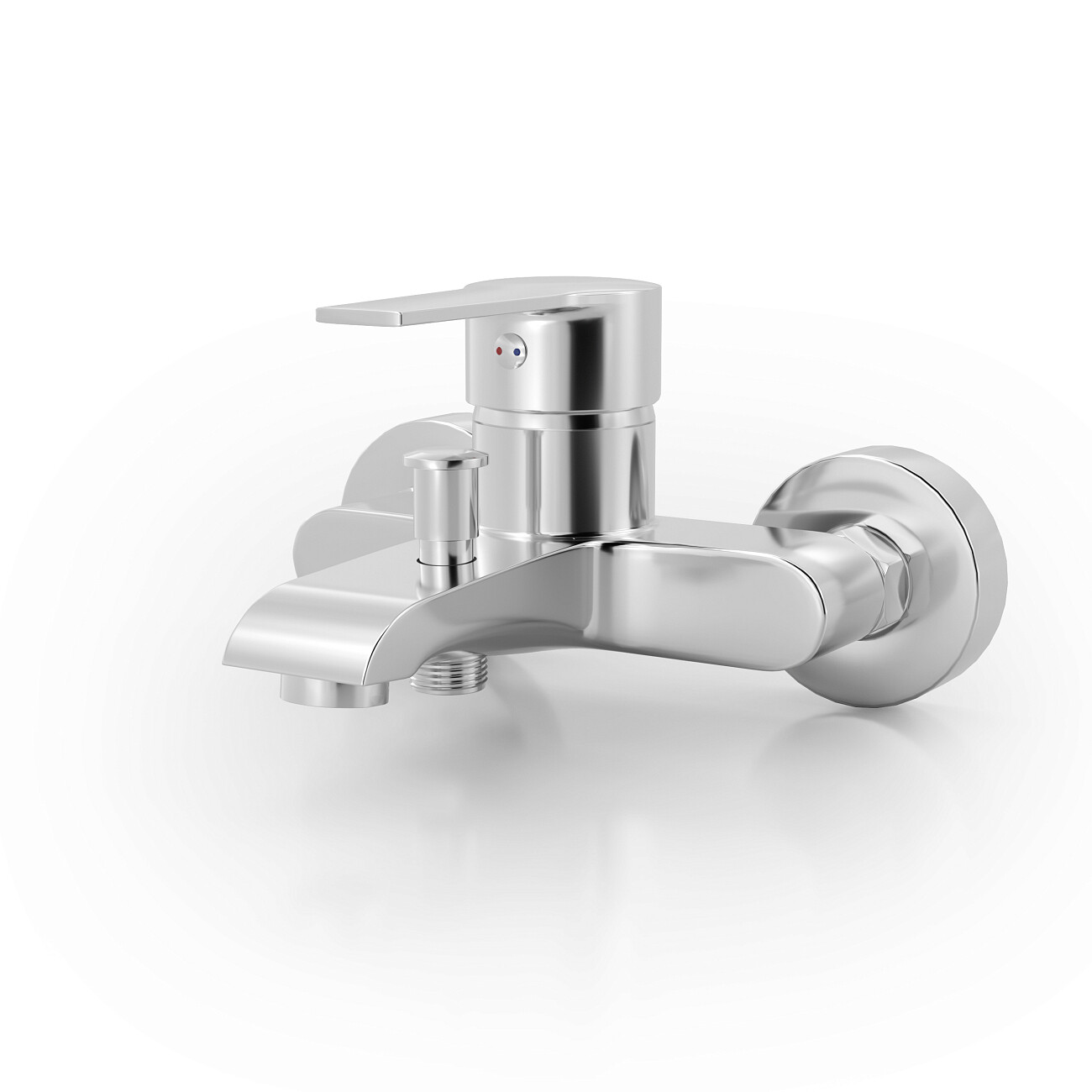 Смеситель для ванны с душем хром Mega Snow MG-SH01 - изображение 9