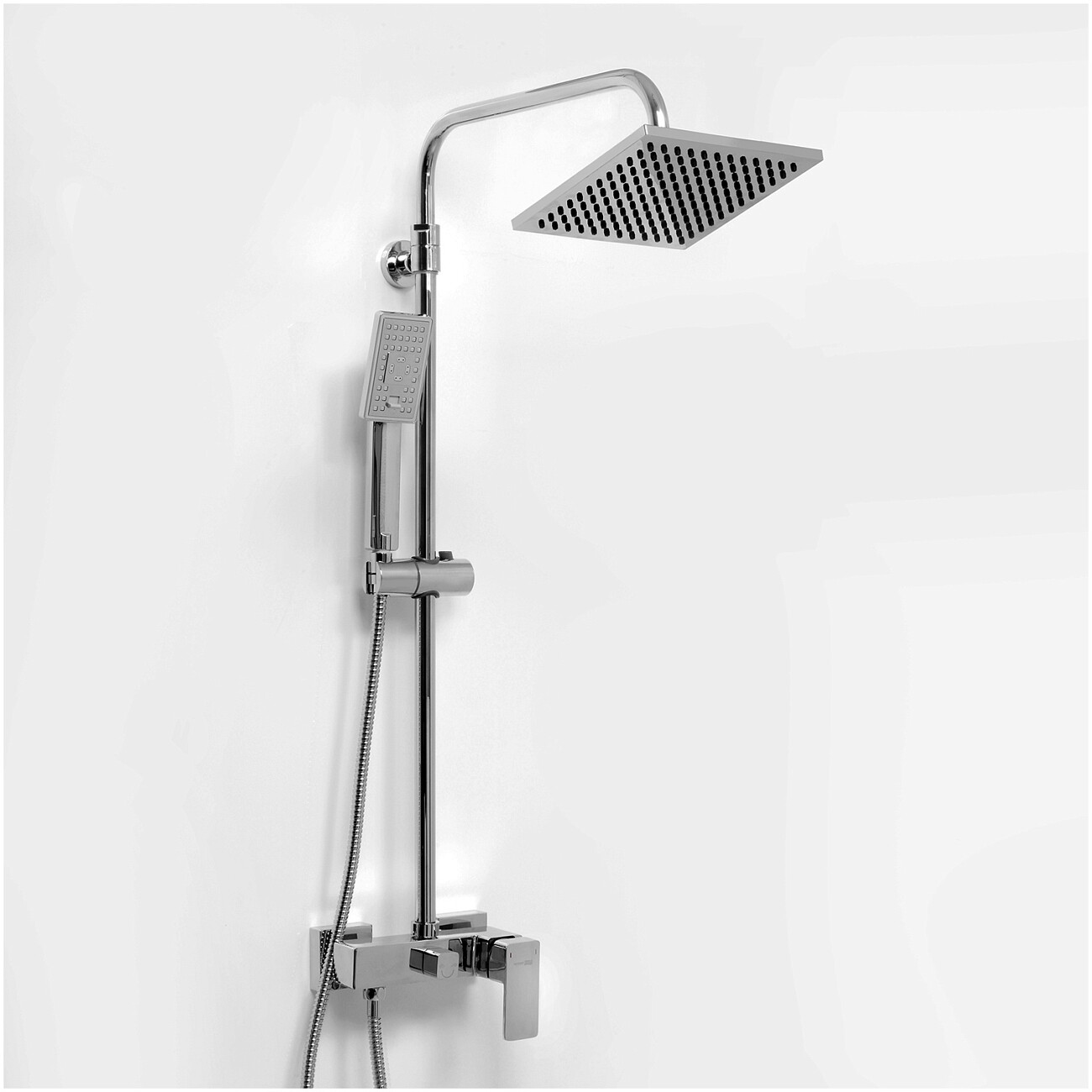 Душевая система со смесителем из латуни хром Wasserkraft A17702 - изображение 5